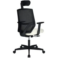 Impact Mesh Office Chair With Pocket Sprung Leather Seat 36 Impact Mesh Office Chair With Pocket Sprung Leather Seat -Office Furniture 085145