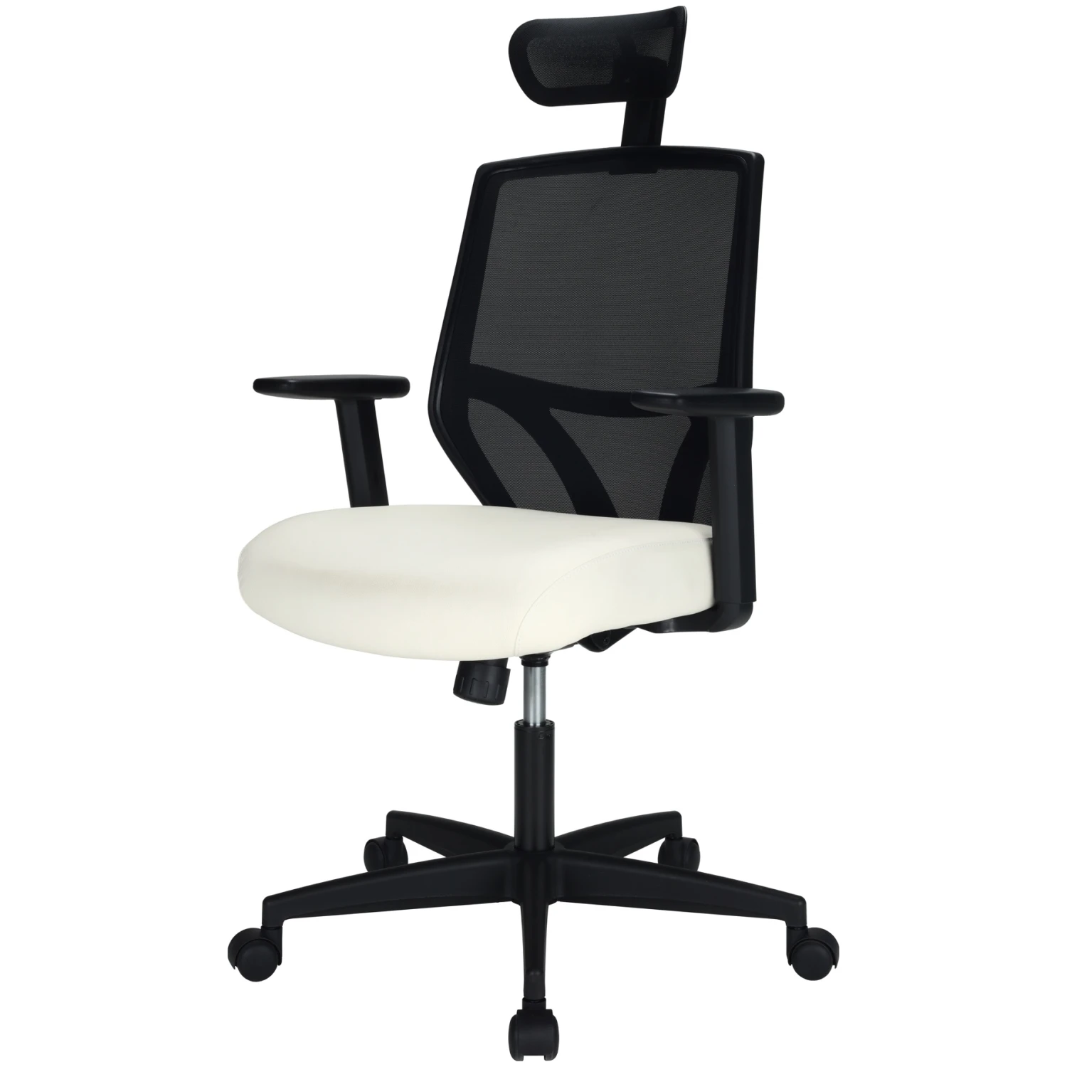 Impact Mesh Office Chair With Pocket Sprung Leather Seat 15 Impact Mesh Office Chair With Pocket Sprung Leather Seat - Image 13