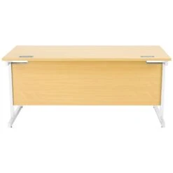 Commerce II Rectangular Desks With Desk High Pedestal -Office Furniture 085415