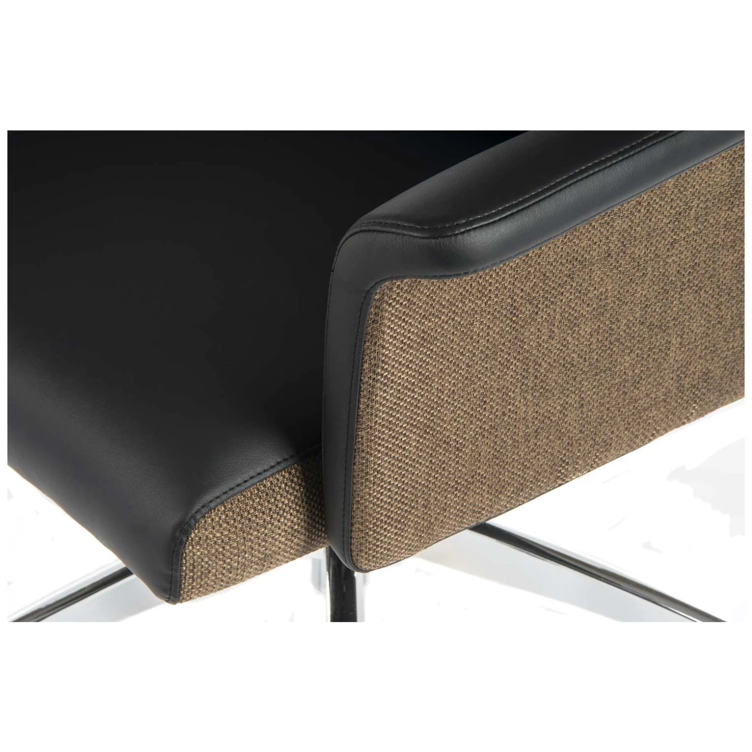 Elegance Medium Back Executive Chair Black 4 Elegance Medium Back Executive Chair Black - Image 2