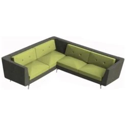 Summit Deco Triple Seat Modular Chair With Right Arm -Office Furniture 088909