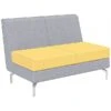 Summit Lilo Double Modular Reception Seat With No Arms -Office Furniture 088985