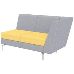 Summit Lilo Double Modular Reception Seat With Left Arm