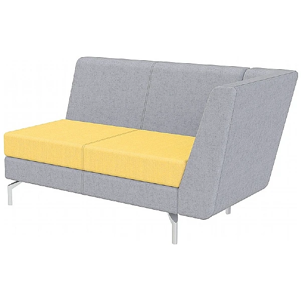 Summit Lilo Double Modular Reception Seat With Left Arm 3 Summit Lilo Double Modular Reception Seat With Left Arm