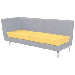 Summit Lilo Triple Modular Reception Seat With Right Arm