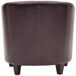 Paisley Bonded Leather Tub Chair 9 Paisley Bonded Leather Tub Chair -Office Furniture 089249