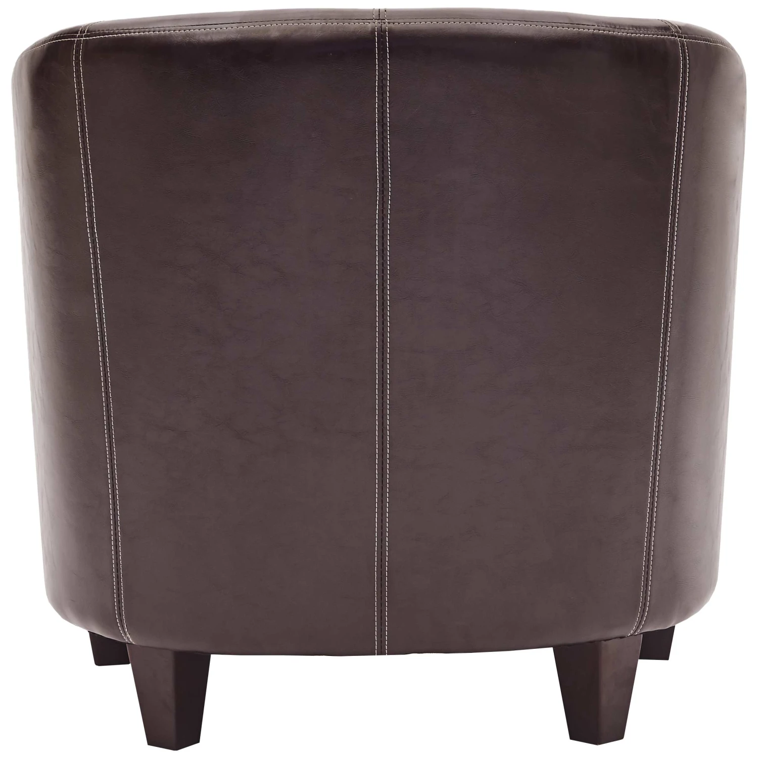Paisley Bonded Leather Tub Chair 6 Paisley Bonded Leather Tub Chair - Image 4