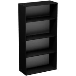 Eclipse Essential Black Office Bookcases -Office Furniture 089281