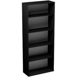 Eclipse Essential Black Office Bookcases -Office Furniture 089284