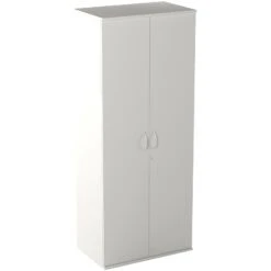 Vogue Essential White Office Cupboards -Office Furniture 089346