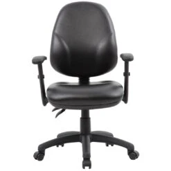 Comfort Ergo 2-Lever Leather Operator Chairs -Office Furniture 089876