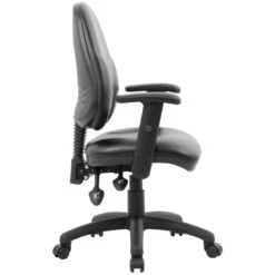 Comfort Ergo 2-Lever Leather Operator Chairs -Office Furniture 089877