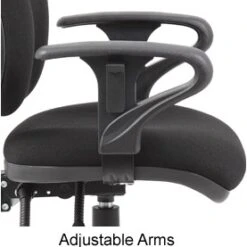 Comfort 3-Lever Leather Operator Chairs -Office Furniture 090745