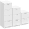 NEXT DAY Commerce II White Filing Cabinets 1 NEXT DAY Commerce II White Filing Cabinets -Office Furniture 092153