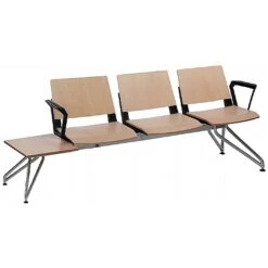 Summit Versit Beam Seating With Wooden Seats And Table
