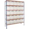 BiG340 Shelving Bay With 25 X 24 Litre Really Useful Boxes 1 BiG340 Shelving Bay With 25 X 24 Litre Really Useful Boxes -Office Furniture 092849