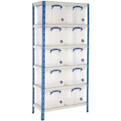 BiG340 Shelving Bay With 10 X 35 Litre Really Useful Boxes