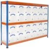 BiG400 Archive Storage Racking With 35 Litre Really Useful Boxes 2 BiG400 Archive Storage Racking With 35 Litre Really Useful Boxes -Office Furniture 093069