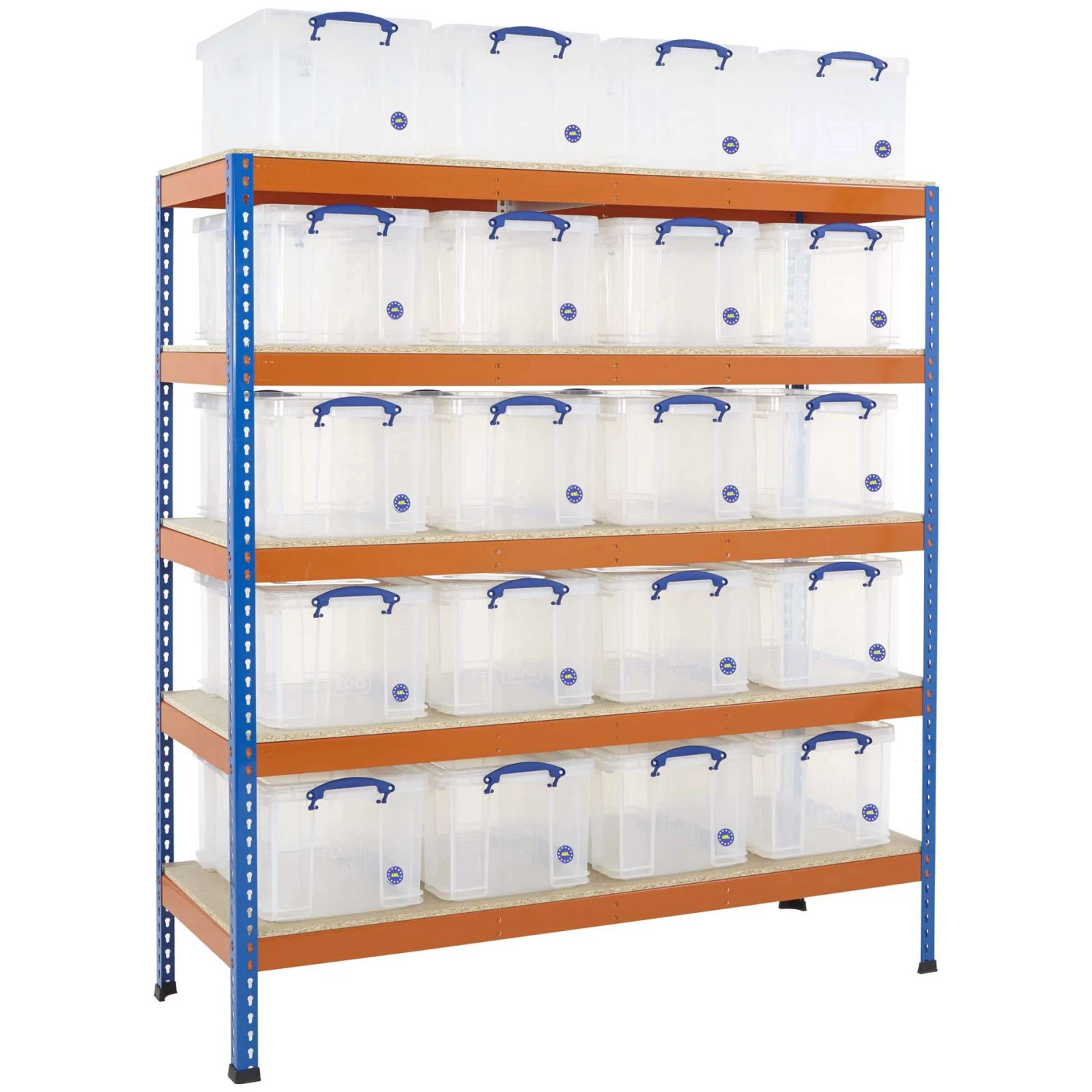 BIG400 Racking Bay With 20 X 48 Litre Really Useful Boxes 3 BIG400 Racking Bay With 20 X 48 Litre Really Useful Boxes