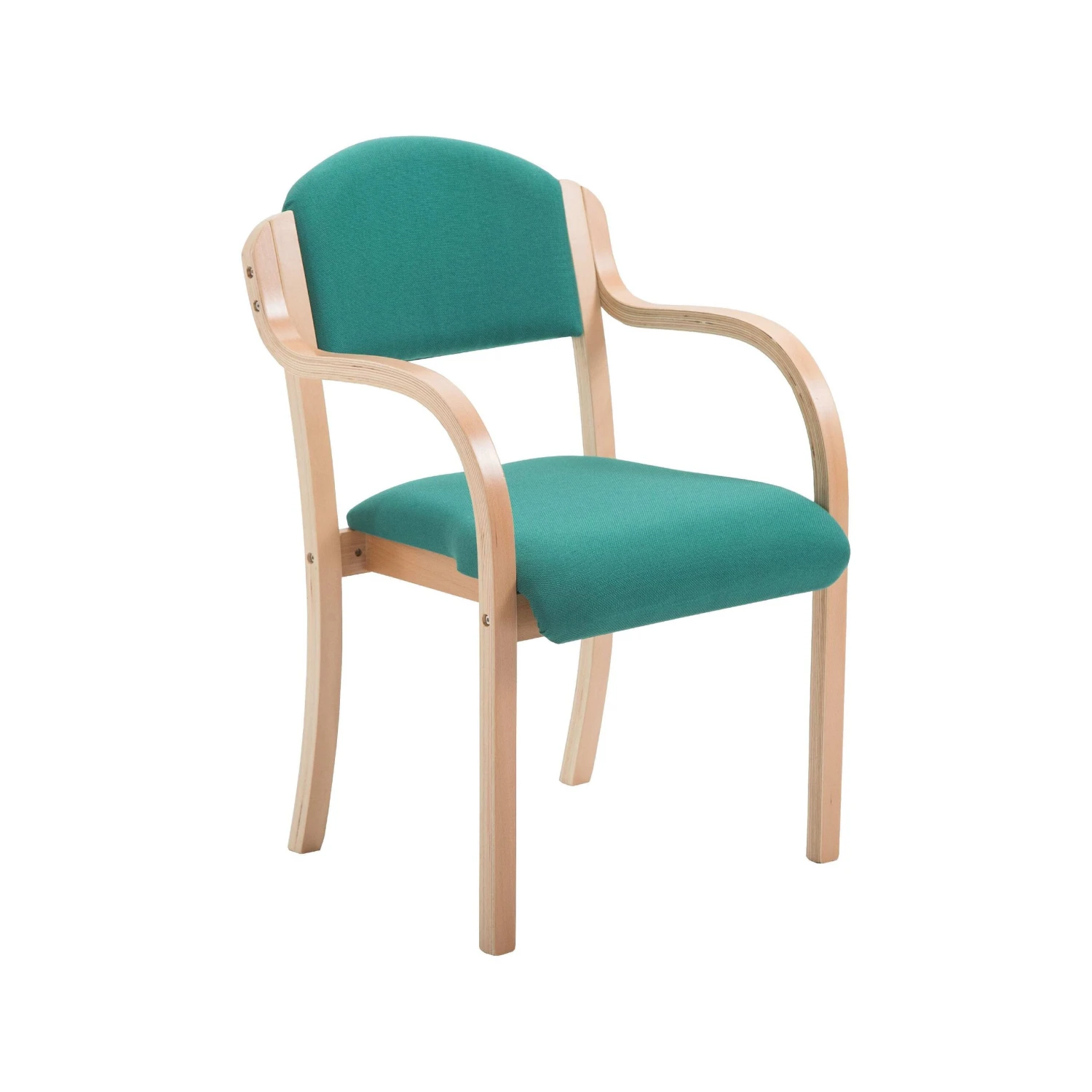 Devonshire Wooden Frame Stacking Armchairs 5 Devonshire Wooden Frame Stacking Armchairs - Image 3