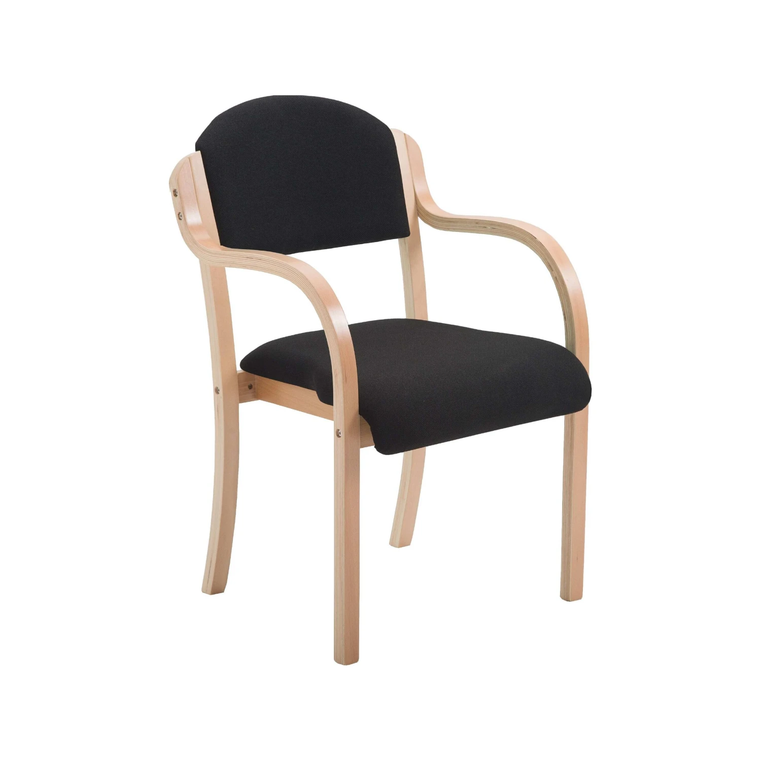 Devonshire Wooden Frame Stacking Armchairs 6 Devonshire Wooden Frame Stacking Armchairs - Image 4