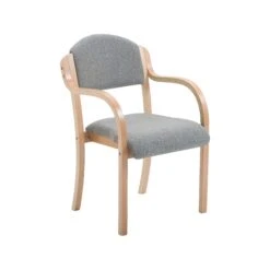 Devonshire Wooden Frame Stacking Armchairs 12 Devonshire Wooden Frame Stacking Armchairs -Office Furniture 094984