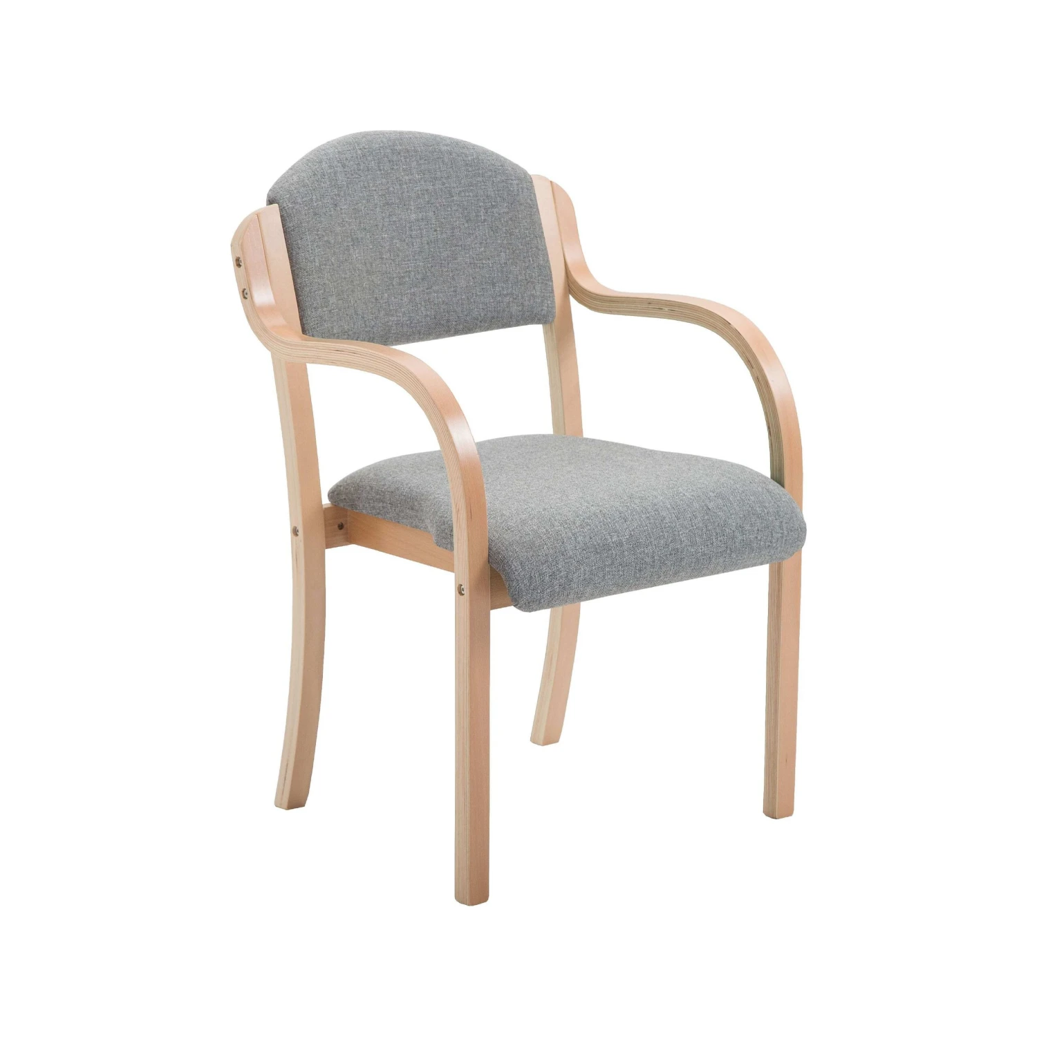 Devonshire Wooden Frame Stacking Armchairs 7 Devonshire Wooden Frame Stacking Armchairs - Image 5