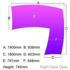 Elite Kassini Reception Desks 19 Elite Kassini Reception Desks -Office Furniture 096177