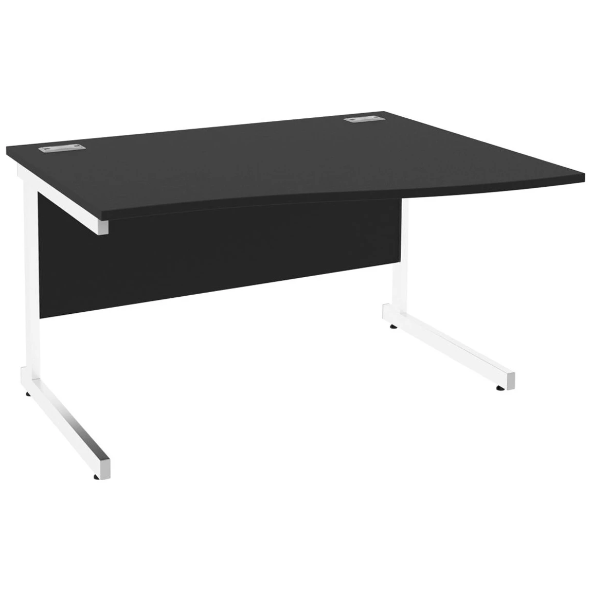 NEXT DAY Eclipse Black Wave Cantilever Desks 3 NEXT DAY Eclipse Black Wave Cantilever Desks