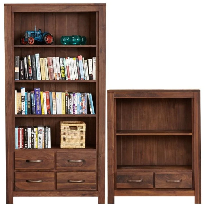 Fernhurst Solid Walnut Bookcases 3 Fernhurst Solid Walnut Bookcases