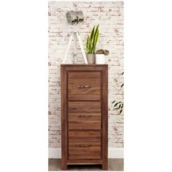 Fernhurst Solid Walnut Filing Cabinets 8 Fernhurst Solid Walnut Filing Cabinets -Office Furniture 099297