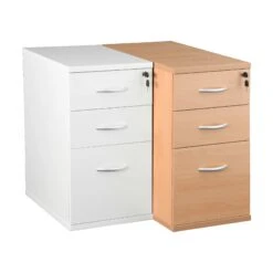 Karbon K1 Ergonomic Cantilever Office Desks With 800D Desk End Pedestal -Office Furniture 099814