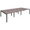NEXT DAY Balance Triple Back To Back Bench Desks -Office Furniture 099883