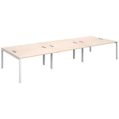 Parallel Triple Back To Back Bench Desk -Office Furniture 100171