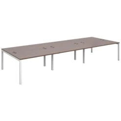 Parallel Triple Back To Back Bench Desk -Office Furniture 100173