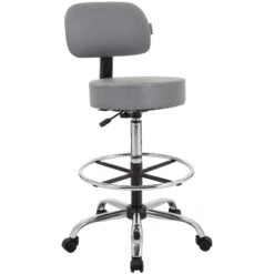 Jota Anti-Bac Vinyl Draughtsman Chair -Office Furniture 100857