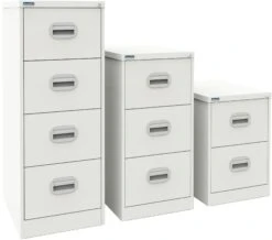 NEXT DAY Silverline Kontrax Filing Cabinets -Office Furniture 101694