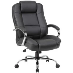 XL Bariatric 35 Stone 24 Hour Leather Faced Manager Chair