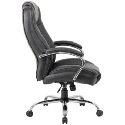 XL Bariatric 35 Stone 24 Hour Leather Faced Manager Chair -Office Furniture 101952