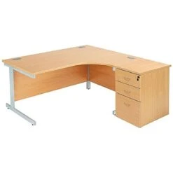 NEXT DAY Commerce II Ergonomic Desks With Desk High Pedestal 20 NEXT DAY Commerce II Ergonomic Desks With Desk High Pedestal -Office Furniture 102528