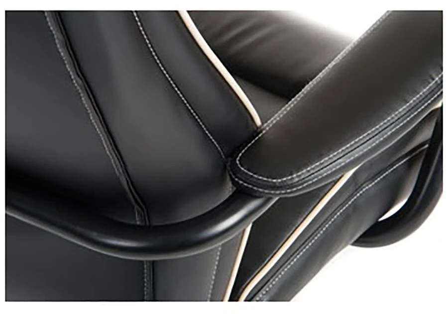 Goliath Duo Bariatric 24 Hour 27 Stone Black Leather Faced Manager Chair 5 Goliath Duo Bariatric 24 Hour 27 Stone Black Leather Faced Manager Chair - Image 3