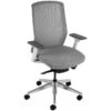 Bestuhl J1 White & Grey Mesh Task Chair -Office Furniture 103013
