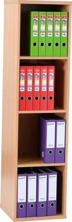 Karbon Narrow Bookcases -Office Furniture 104232