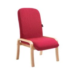Oxford Wooden Frame Fabric Reception Chair Without Arms 7 Oxford Wooden Frame Fabric Reception Chair Without Arms -Office Furniture 104269