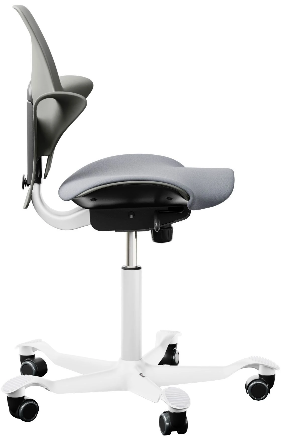 HAG Capisco Puls 8020 Chair Light Grey 4 HAG Capisco Puls 8020 Chair Light Grey - Image 2