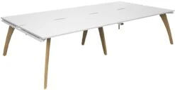 Collab 4 Person Back To Back Desks -Office Furniture 104437