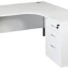 Karbon K2 Ergonomic Panel End Office Desks With 600D Desk End Pedestal -Office Furniture 105145