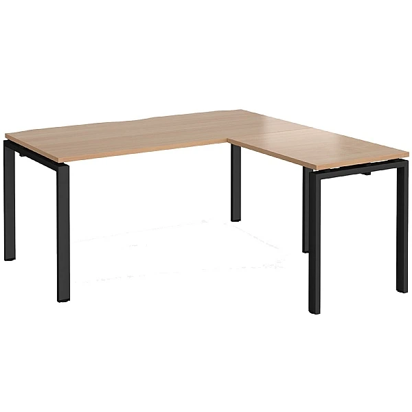 Balance Single Bench Desk With Return 3 Balance Single Bench Desk With Return