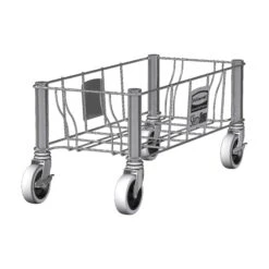 Rubbermaid Stainless Steel Slim Jim Dollies