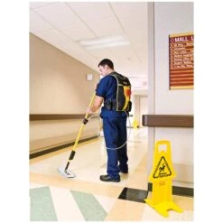 Rubbermaid Pulse Mop And Backpack Kit -Office Furniture 105836